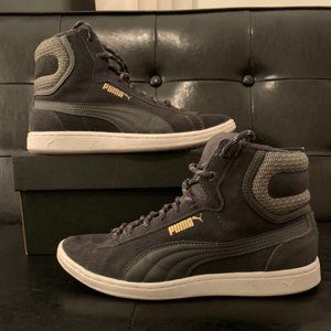 Puma suede high tops